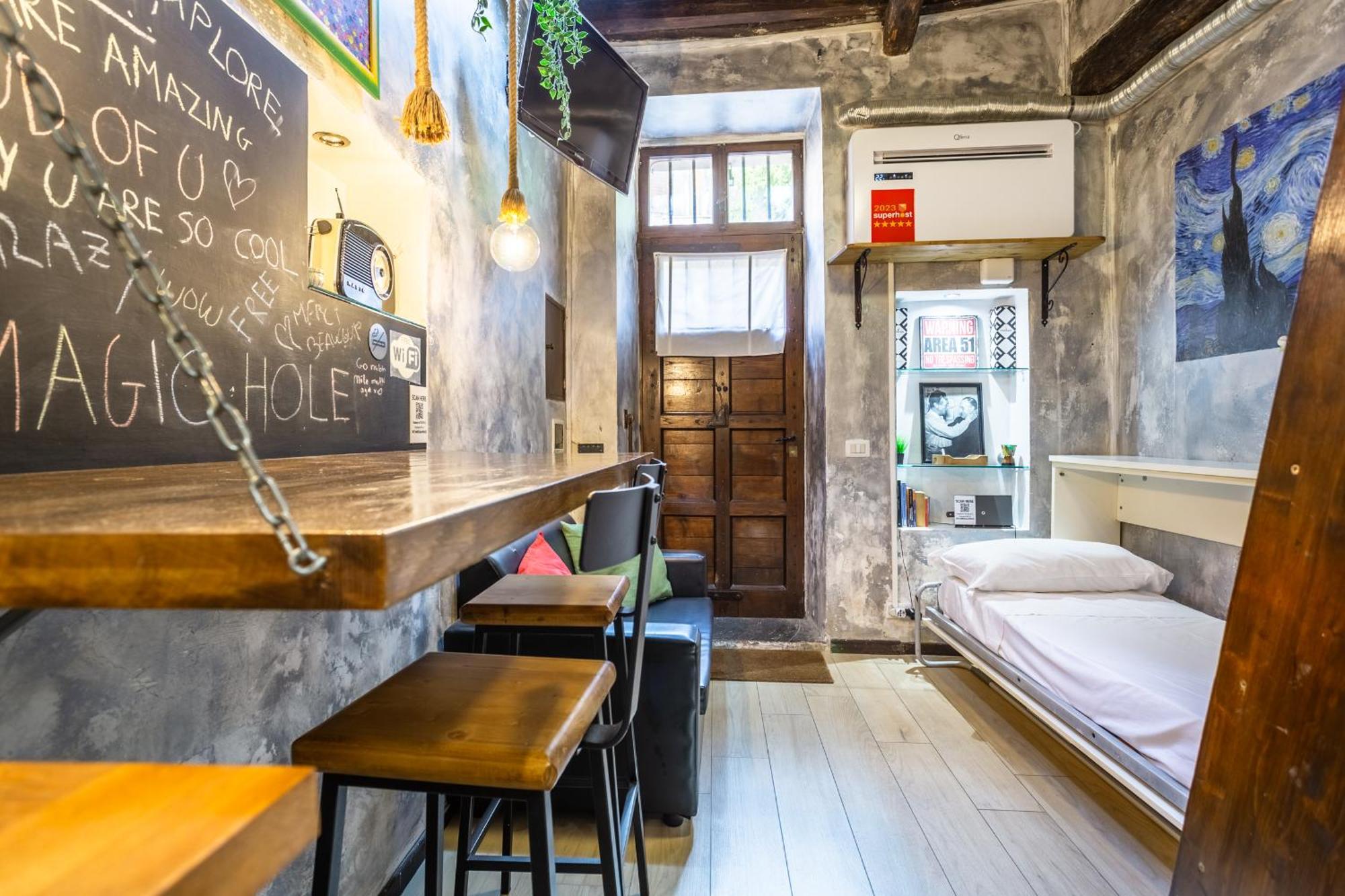 The Magic Hole Apartment Rome Luaran gambar